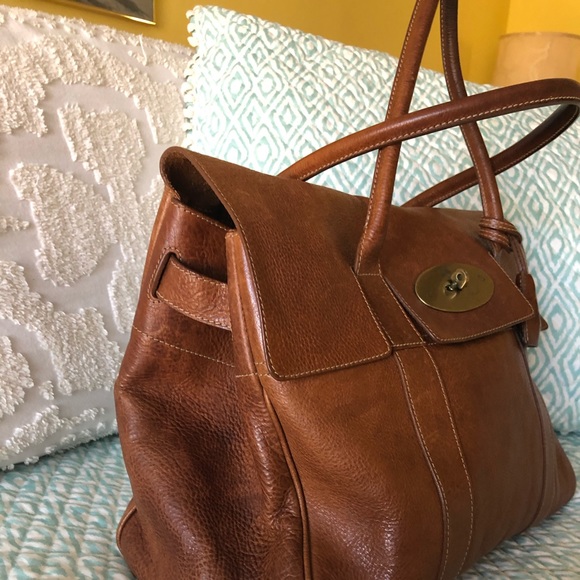 mulberry flip lock tote